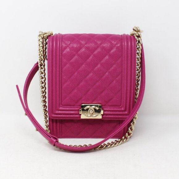 Chanel #18QGHK Quilted North South Bag - Picture 1 of 6